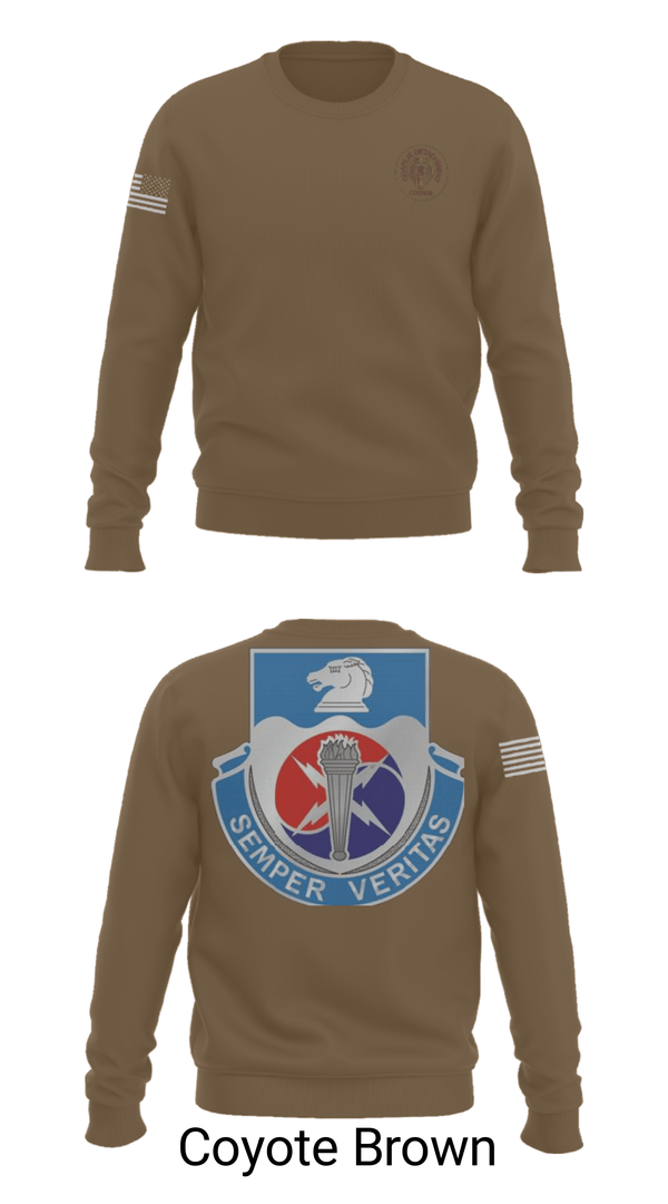 Crew Neck Sweatshirt, 312TH MI BN, CHARLIE DETACHMENT, Army, Teamtime, Team time, sublimation, custom sports apparel, team uniforms, spirit wear, spiritwear, sports uniforms, custom shirts, team store, custom team store, fundraiser sports, apparel fundraiser