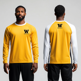 Long Sleeve Shooting Shirt, Winona Wildcats, Men's Basketball, Teamtime, Team time, sublimation, custom sports apparel, team uniforms, spirit wear, spiritwear, sports uniforms, custom shirts, team store, custom team store, fundraiser sports, apparel fundraiser