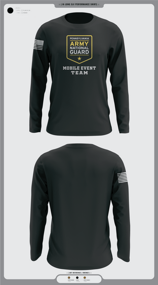 Long Sleeve Performance Shirt, Recruiting, National Guard, Teamtime, Team time, sublimation, custom sports apparel, team uniforms, spirit wear, spiritwear, sports uniforms, custom shirts, team store, custom team store, fundraiser sports, apparel fundraiser