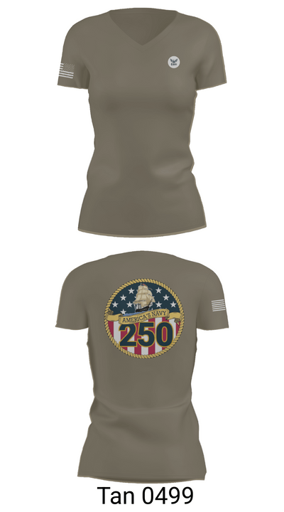 Dooka 76222209 Women's Short Sleeve V-neck Shirt - 65