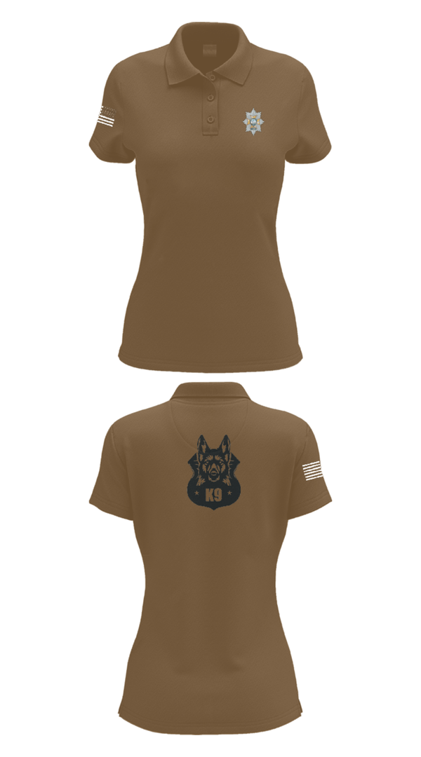 Women's Short Sleeve Performance Polo, Sherwood Foresters, Army, Teamtime, Team time, sublimation, custom sports apparel, team uniforms, spirit wear, spiritwear, sports uniforms, custom shirts, team store, custom team store, fundraiser sports, apparel fundraiser