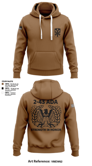 Hoodie, 2/43 ADA, Army, Teamtime, Team time, sublimation, custom sports apparel, team uniforms, spirit wear, spiritwear, sports uniforms, custom shirts, team store, custom team store, fundraiser sports, apparel fundraiser