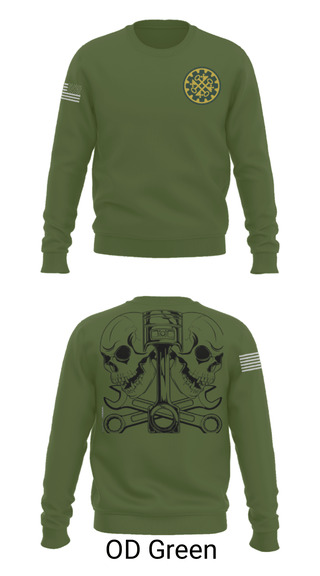 Crew Neck Sweatshirt, 46th MP Co, Army, Teamtime, Team time, sublimation, custom sports apparel, team uniforms, spirit wear, spiritwear, sports uniforms, custom shirts, team store, custom team store, fundraiser sports, apparel fundraiser