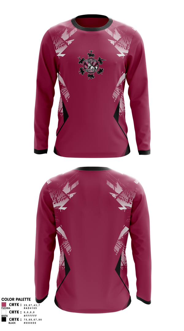 Long Sleeve Performance Shirt, Starlite Vaulters, Cheer, Teamtime, Team time, sublimation, custom sports apparel, team uniforms, spirit wear, spiritwear, sports uniforms, custom shirts, team store, custom team store, fundraiser sports, apparel fundraiser