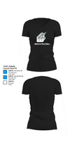 Knights Volleyball 29864361 Women's Short Sleeve V-neck Shirt - 37