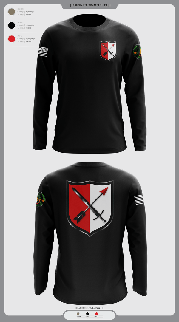 Long Sleeve Performance Shirt, 31st Chemical Brigade, Army, Teamtime, Team time, sublimation, custom sports apparel, team uniforms, spirit wear, spiritwear, sports uniforms, custom shirts, team store, custom team store, fundraiser sports, apparel fundraiser