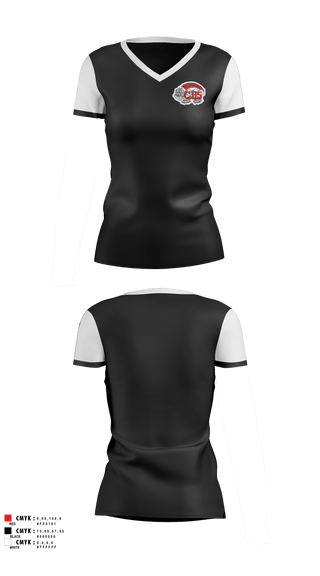 Womens Short Sleeve Vneck Shirt, Camas High School Swimming, Swimming, Teamtime, Team time, sublimation, custom sports apparel, team uniforms, spirit wear, spiritwear, sports uniforms, custom shirts, team store, custom team store, fundraiser sports, apparel fundraiser