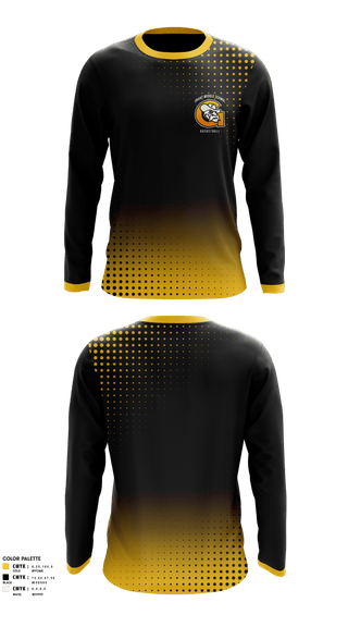 Long Sleeve Performance Shirt, Grant Middle School Men's Basketball, , Teamtime, Team time, sublimation, custom sports apparel, team uniforms, spirit wear, spiritwear, sports uniforms, custom shirts, team store, custom team store, fundraiser sports, apparel fundraiser
