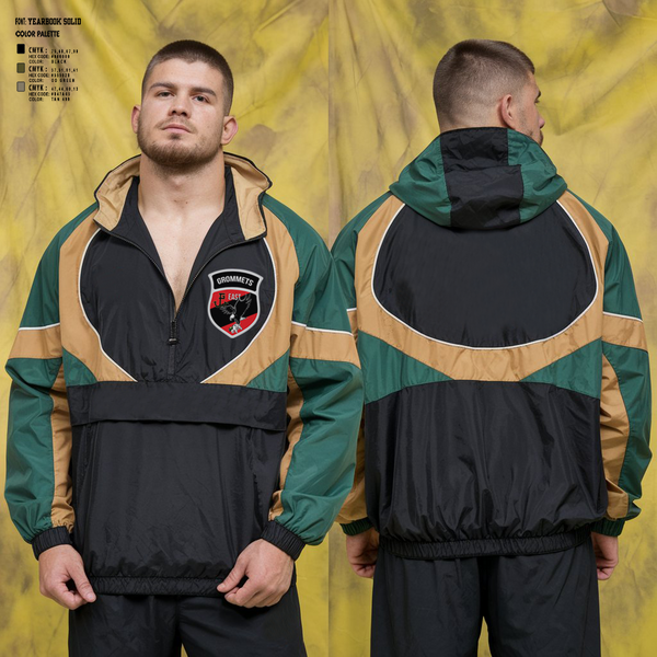 Windbreaker, GROMMETS, Wrestling, Teamtime, Team time, sublimation, custom sports apparel, team uniforms, spirit wear, spiritwear, sports uniforms, custom shirts, team store, custom team store, fundraiser sports, apparel fundraiser