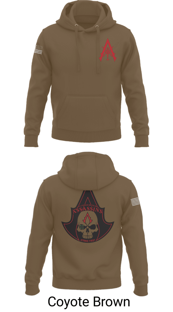 Hoodie, A Co. 1-3 AB, Army, Teamtime, Team time, sublimation, custom sports apparel, team uniforms, spirit wear, spiritwear, sports uniforms, custom shirts, team store, custom team store, fundraiser sports, apparel fundraiser