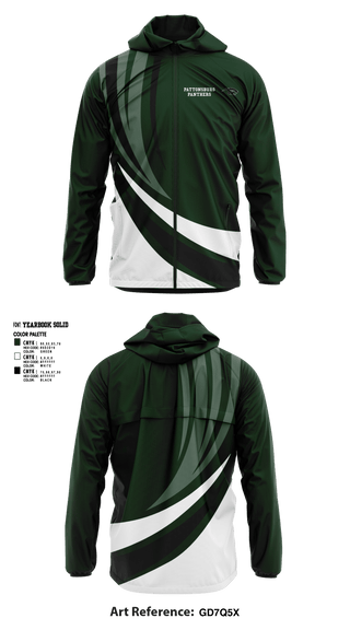 Windbreaker, Pattonsburg R-2 High School Football, Football, Teamtime, Team time, sublimation, custom sports apparel, team uniforms, spirit wear, spiritwear, sports uniforms, custom shirts, team store, custom team store, fundraiser sports, apparel fundraiser