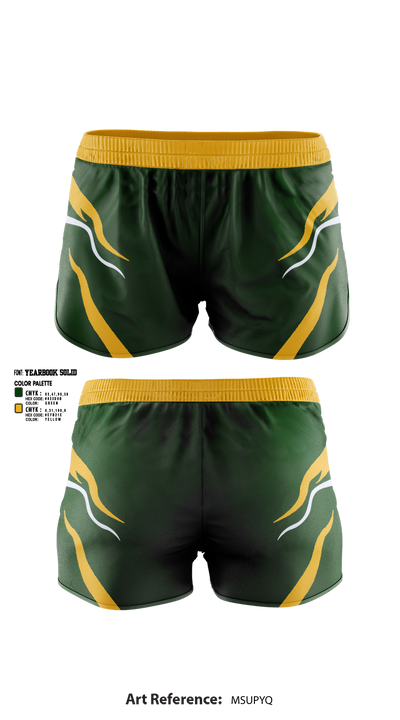 Grossmont College Softball 7562303 Women's Shorts - 2