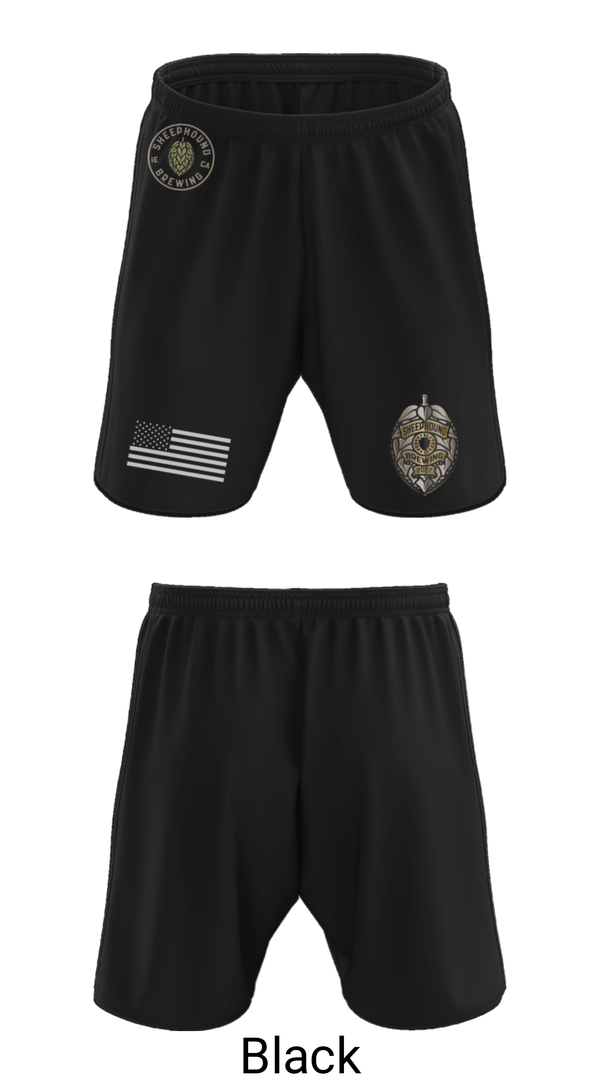 Athletic Shorts With Pockets, Sheephound Brewing, , Teamtime, Team time, sublimation, custom sports apparel, team uniforms, spirit wear, spiritwear, sports uniforms, custom shirts, team store, custom team store, fundraiser sports, apparel fundraiser