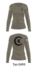 Diniz 87088208 Women's Long Sleeve V-neck Shirt - 77