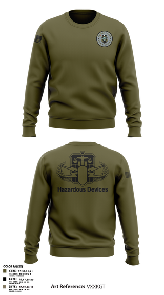 Crew Neck Sweatshirt, Raleigh Police Bomb Squad, Police, Teamtime, Team time, sublimation, custom sports apparel, team uniforms, spirit wear, spiritwear, sports uniforms, custom shirts, team store, custom team store, fundraiser sports, apparel fundraiser