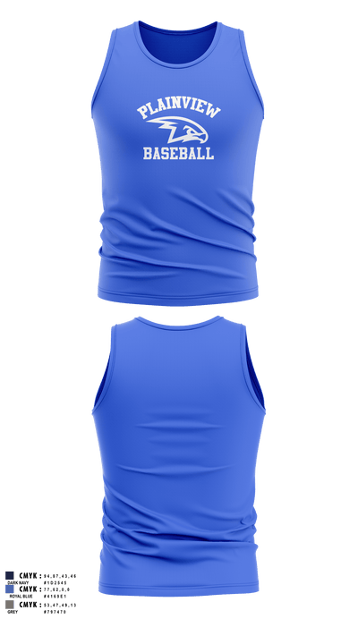 Plainview Little League 37284213 Tank Top - 2