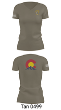 The 2403 2956612 Women's Short Sleeve V-neck Shirt - 65