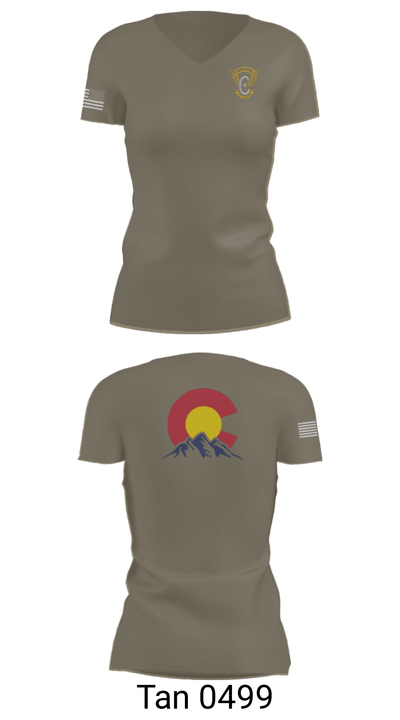 The 2403 2956612 Women's Short Sleeve V-neck Shirt - 65