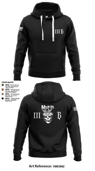 Hoodie, 3B 1-325 AIR, 2BCT, 82ND ABN DIV, Army, Teamtime, Team time, sublimation, custom sports apparel, team uniforms, spirit wear, spiritwear, sports uniforms, custom shirts, team store, custom team store, fundraiser sports, apparel fundraiser