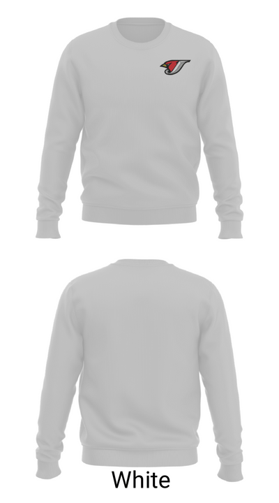 Jacksonville High School Tennis 12566662 Crew Neck Sweatshirt - 2
