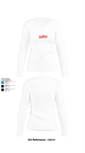 Nifty Power Washing 1081175 Women's Long Sleeve V-neck Shirt - 15