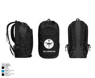 Gear Bag, Delta Defense Unit, Police, Teamtime, Team time, sublimation, custom sports apparel, team uniforms, spirit wear, spiritwear, sports uniforms, custom shirts, team store, custom team store, fundraiser sports, apparel fundraiser