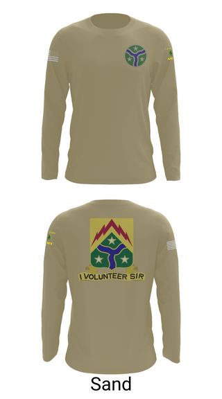 Long Sleeve Performance Shirt, 278th Armored Cavalry, Army, Teamtime, Team time, sublimation, custom sports apparel, team uniforms, spirit wear, spiritwear, sports uniforms, custom shirts, team store, custom team store, fundraiser sports, apparel fundraiser