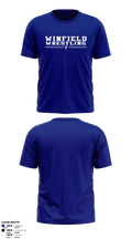 Winfield Youth Wrestling Club 41902136 Short Sleeve Performance Shirt - 5