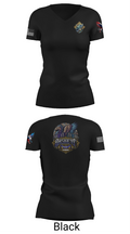 Baskett Transport LLC 41434065 Women's Short Sleeve V-neck Shirt - 38