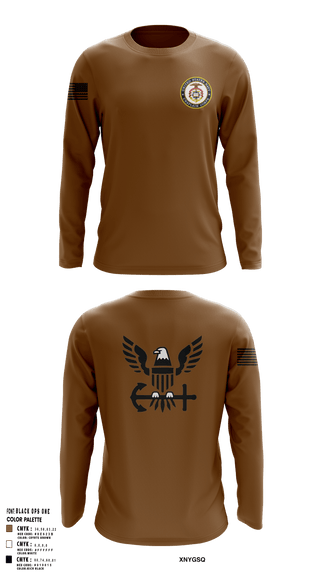 Long Sleeve Performance Shirt, Chaplain Corp, Navy, Teamtime, Team time, sublimation, custom sports apparel, team uniforms, spirit wear, spiritwear, sports uniforms, custom shirts, team store, custom team store, fundraiser sports, apparel fundraiser