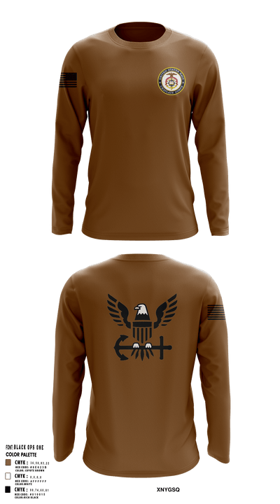 Chaplain Corp 11423583 Long Sleeve Performance Shirt - 114