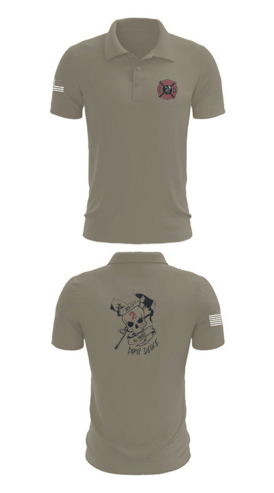 386th ECES/CEF 44039063 Short Sleeve Performance Polo - 67