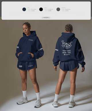 Hoodie, LinVille, Navy, Teamtime, Team time, sublimation, custom sports apparel, team uniforms, spirit wear, spiritwear, sports uniforms, custom shirts, team store, custom team store, fundraiser sports, apparel fundraiser
