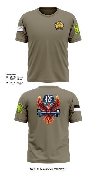 Short Sleeve Performance Shirt, Phoenix H2F, Army, Teamtime, Team time, sublimation, custom sports apparel, team uniforms, spirit wear, spiritwear, sports uniforms, custom shirts, team store, custom team store, fundraiser sports, apparel fundraiser