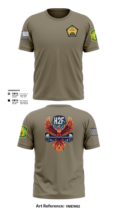 Phoenix H2F 94523826 Short Sleeve Performance Shirt - 102
