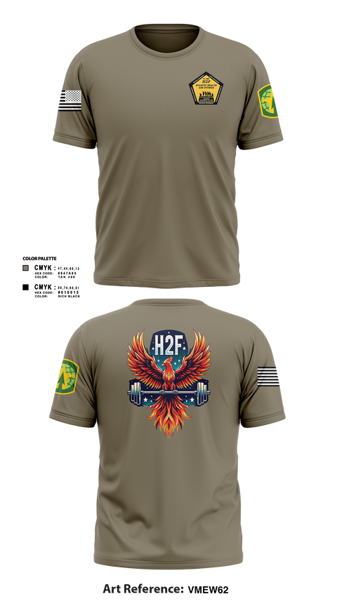 Short Sleeve Performance Shirt, Phoenix H2F, Army, Teamtime, Team time, sublimation, custom sports apparel, team uniforms, spirit wear, spiritwear, sports uniforms, custom shirts, team store, custom team store, fundraiser sports, apparel fundraiser