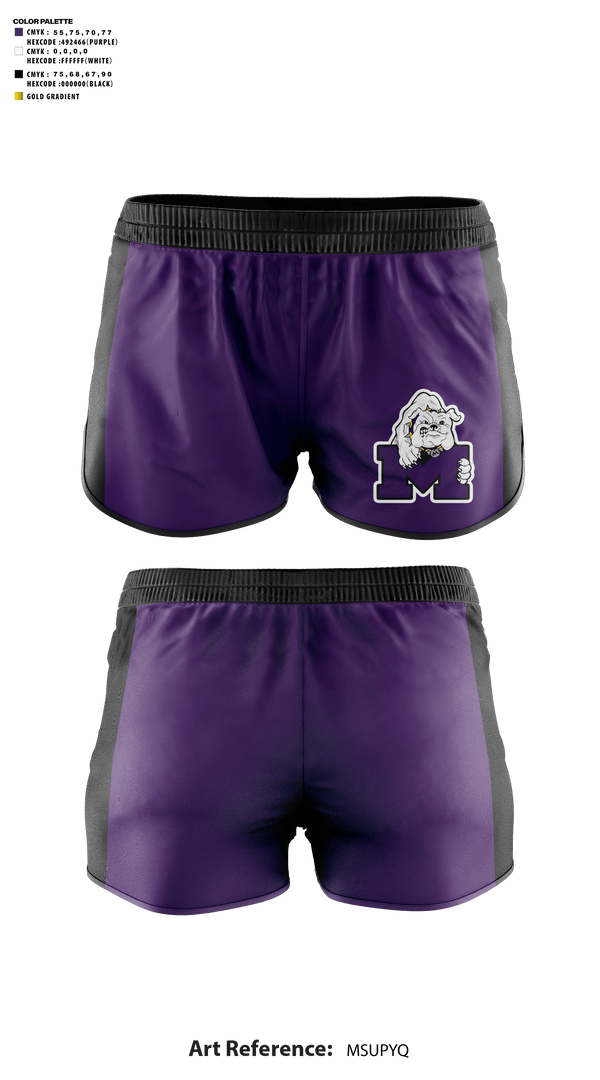 Womens Shorts, Midland Freshman High School Cross Country, Cross Country, Teamtime, Team time, sublimation, custom sports apparel, team uniforms, spirit wear, spiritwear, sports uniforms, custom shirts, team store, custom team store, fundraiser sports, apparel fundraiser