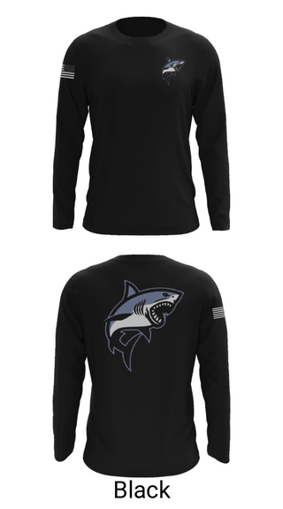 Long Sleeve Performance Shirt, Great white guns, Marines, Teamtime, Team time, sublimation, custom sports apparel, team uniforms, spirit wear, spiritwear, sports uniforms, custom shirts, team store, custom team store, fundraiser sports, apparel fundraiser