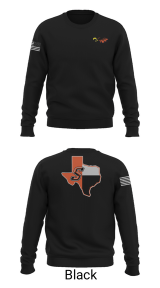 Crew Neck Sweatshirt, Sanderson High School Football, Football, Teamtime, Team time, sublimation, custom sports apparel, team uniforms, spirit wear, spiritwear, sports uniforms, custom shirts, team store, custom team store, fundraiser sports, apparel fundraiser