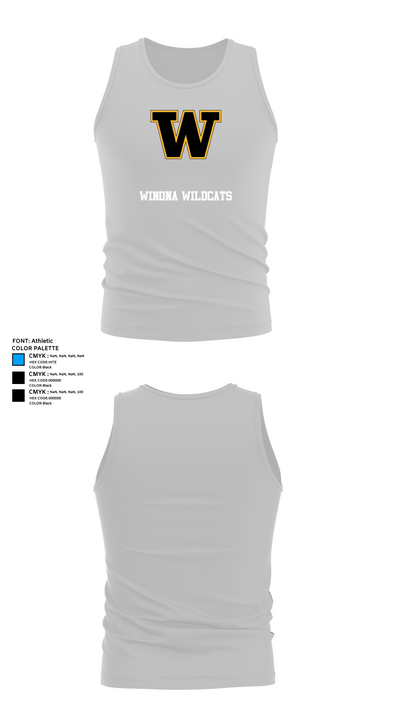 Winona Wildcats 72452864 Tank Top - 13