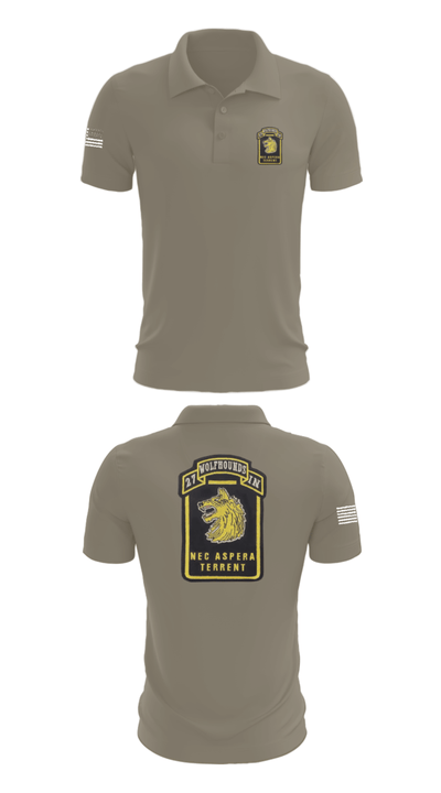 Wolfhounds 24858493 Short Sleeve Performance Polo - 67