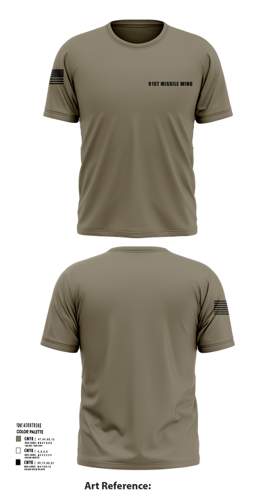 91st missile wing 66041699 Short Sleeve Performance Shirt - 102