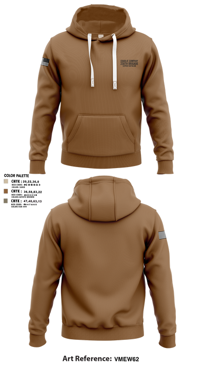 Charlie Company 230th Brigade Support Battalion Hoodie - 2