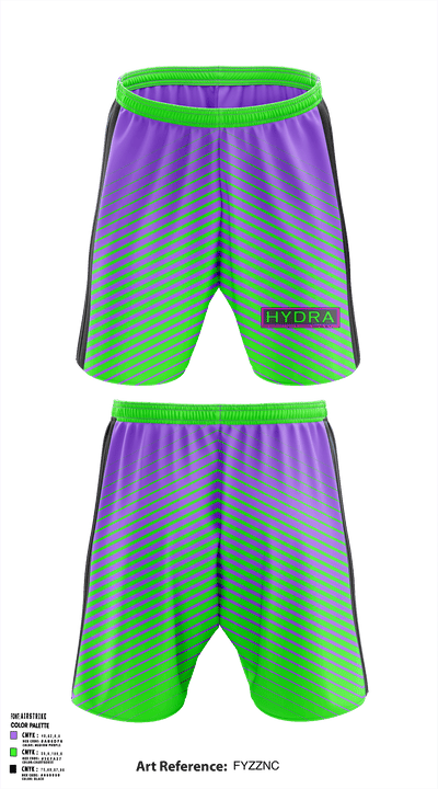 HHD HYDRA Athletic Shorts With Pockets - 1
