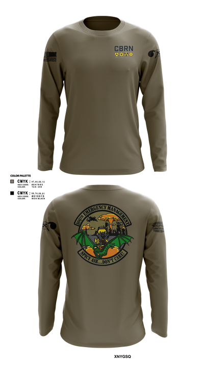 106 Emergency Management 35910361 Long Sleeve Performance Shirt 120