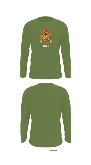 Long Sleeve Performance Shirt, 411TH, Army, Teamtime, Team time, sublimation, custom sports apparel, team uniforms, spirit wear, spiritwear, sports uniforms, custom shirts, team store, custom team store, fundraiser sports, apparel fundraiser