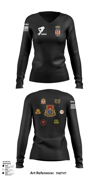 Womens Long Sleeve Vneck Shirt, SPO Nation, Army, Teamtime, Team time, sublimation, custom sports apparel, team uniforms, spirit wear, spiritwear, sports uniforms, custom shirts, team store, custom team store, fundraiser sports, apparel fundraiser