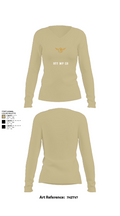 977 MP CO 88106845 Women's Long Sleeve V-neck Shirt - 82