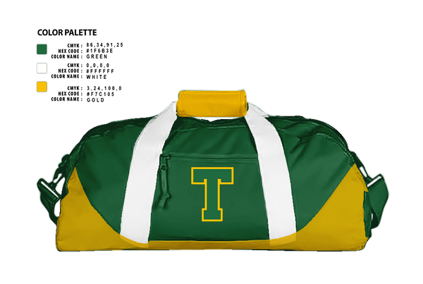 Duffle Bag, Tantasqua Regional High School Golf, Golf, Teamtime, Team time, sublimation, custom sports apparel, team uniforms, spirit wear, spiritwear, sports uniforms, custom shirts, team store, custom team store, fundraiser sports, apparel fundraiser