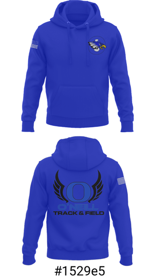 Hoodie, O'Neill High School Track, Track & Field, Teamtime, Team time, sublimation, custom sports apparel, team uniforms, spirit wear, spiritwear, sports uniforms, custom shirts, team store, custom team store, fundraiser sports, apparel fundraiser